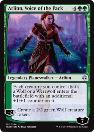 Arlinn, Voice of the Pack - War Of The Spark - English - NM - MTG