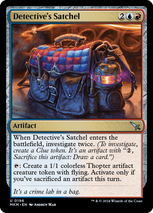 Detective's Satchel - Murders at Karlov Manor - English - NM - MTG