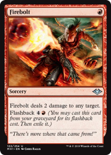 Firebolt - Modern Horizons - English - NM - MTG