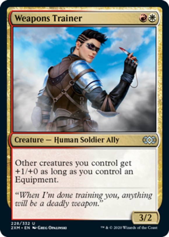 Weapons Trainer - Double Masters - English - NM - MTG