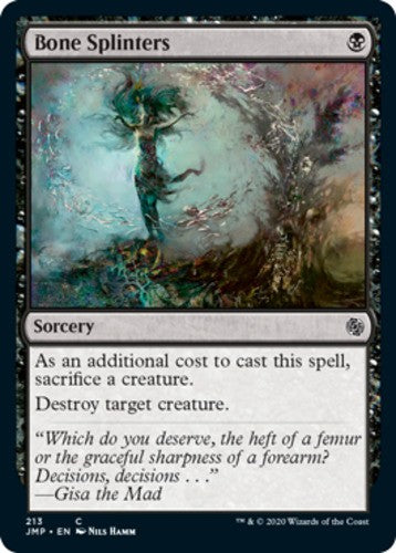 Bone Splinters - Jumpstart - English - NM - MTG