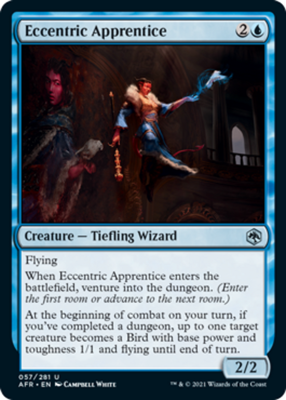 Eccentric Apprentice - Forgotten Realms - English - NM - MTG