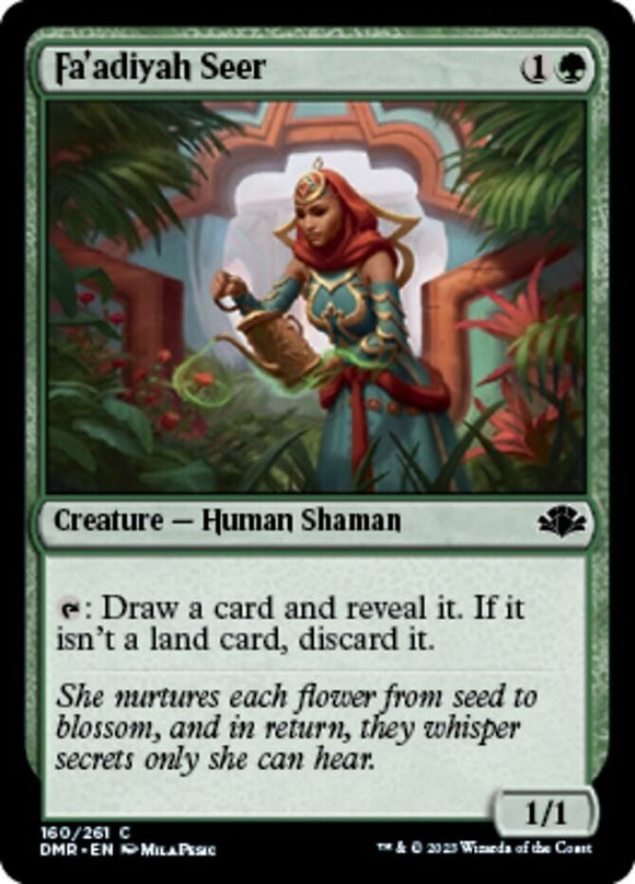 Fa'adiyah Seer - Dominaria Remastered - English - NM - MTG