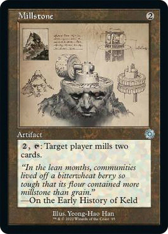 Millstone - Retro Schematic - The Brothers' War - English - NM - MTG