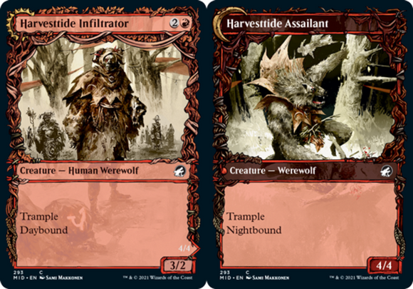 Harvesttide Infiltrator // Harvesttide Assailant - Showcase - Innistrad: Midnigh