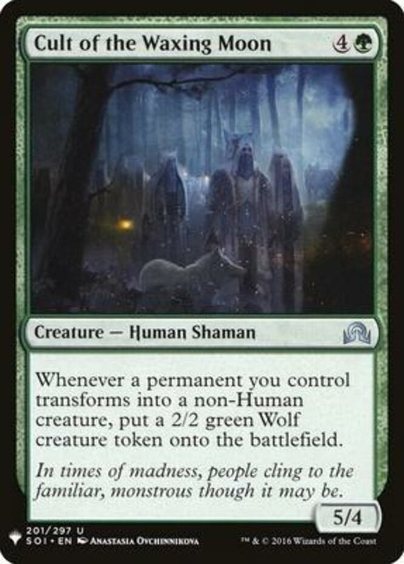 Cult of the Waxing Moon - The List - The List - English - NM - MTG