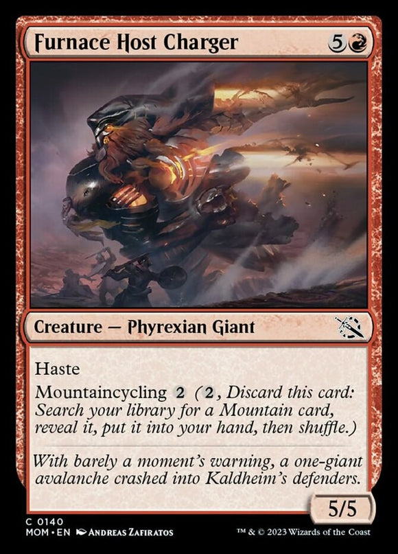 Furnace Host Charger - March of the Machines - English - NM - MTG