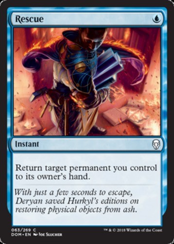 Rescue - Dominaria - English - NM - MTG