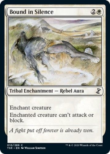 Bound in Silence - Time Spiral Remastered - English - NM - MTG