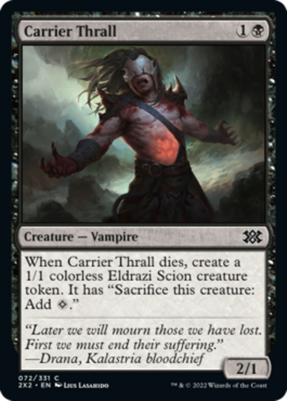 Carrier Thrall - Double Masters 2022 - English - NM - MTG