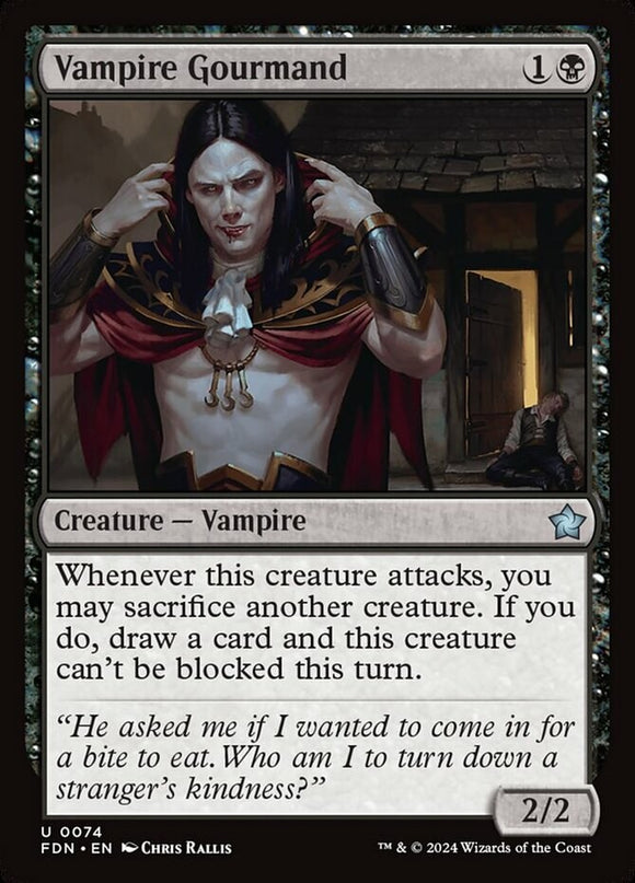 Vampire Gourmand - Foundations - English - NM - MTG