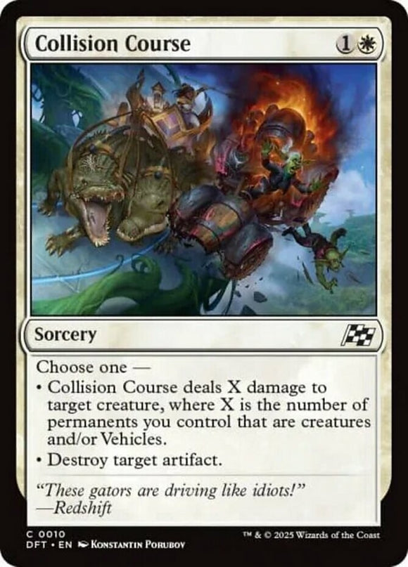 Collision Course - Aetherdrift - English - NM - MTG