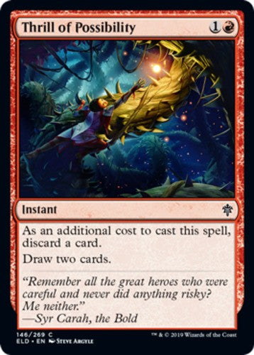 Thrill of Possibility - Throne of Eldraine - English - NM - MTG