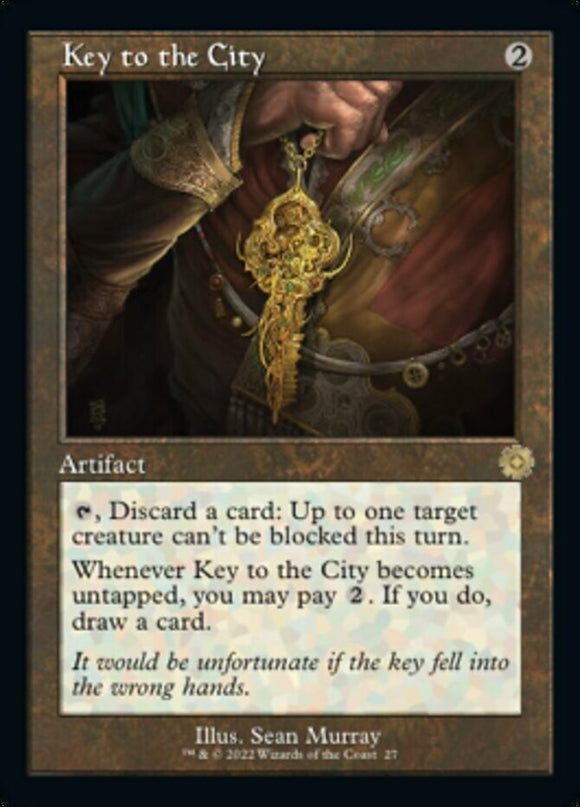 Key to the City - Retro Frame - The Brothers' War - English - NM - MTG