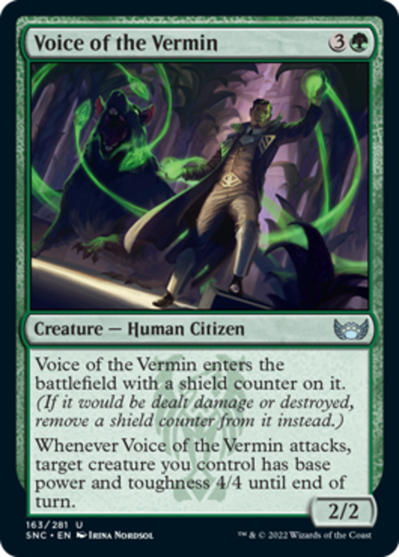 Voice of the Vermin - Streets of New Capenna - English - NM - MTG