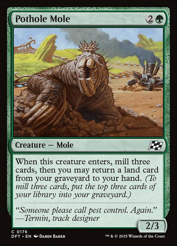 Pothole Mole - Aetherdrift - English - NM - MTG