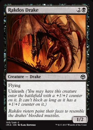 Rakdos Drake - Iconic Masters - English - NM - MTG