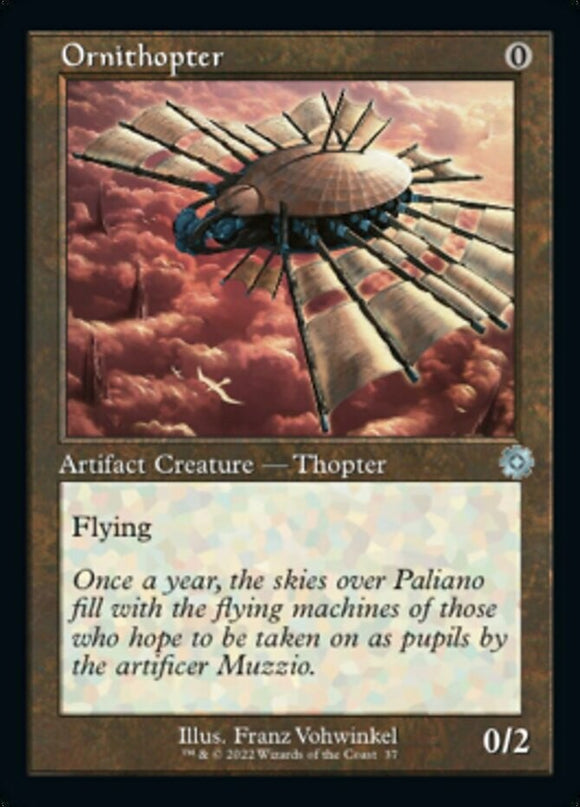 Ornithopter - Retro Frame - The Brothers' War - English - NM - MTG