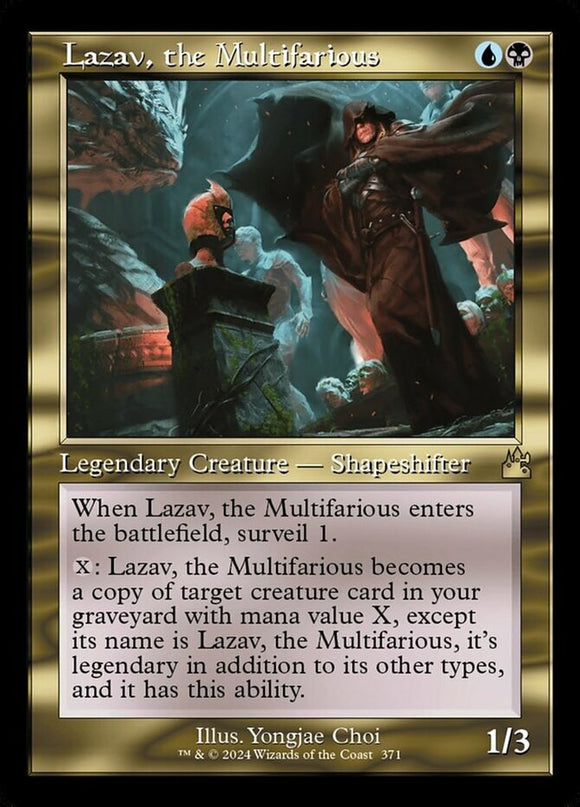 Lazav, the Multifarious - Retro Frame - Ravnica Remastered - English - NM - MTG