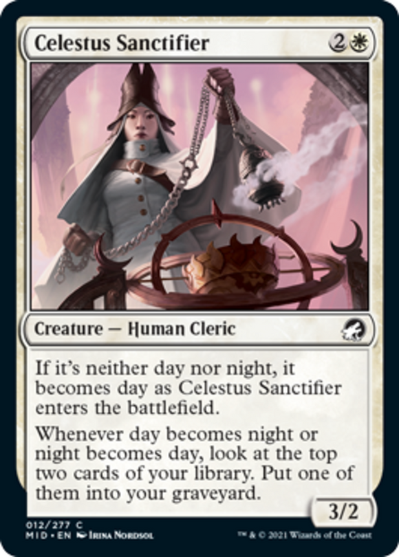 Celestus Sanctifier - Innistrad: Midnight Hunt - English - NM - MTG
