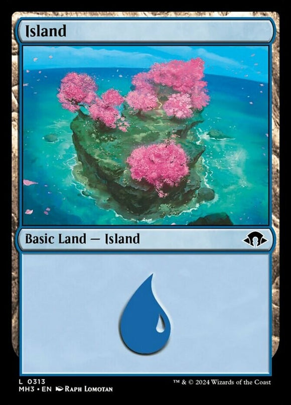 Island (0313) - Modern Horizons 3 - English - NM - MTG