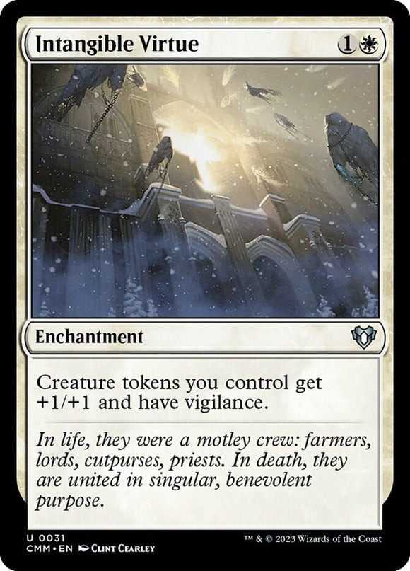 Intangible Virtue - Commander Masters - English - NM - MTG