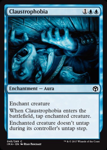 Claustrophobia - Iconic Masters - English - NM - MTG