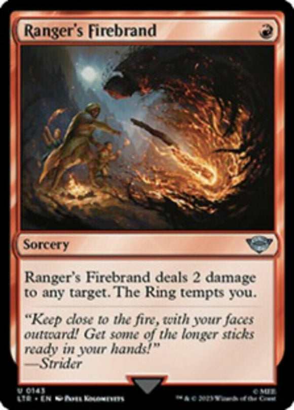 Ranger's Firebrand - Lord of the Rings - English - NM - MTG