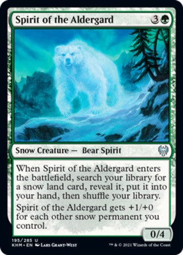 Spirit of the Aldergard - Kaldheim - English - NM - MTG
