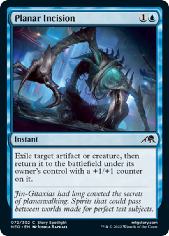 Planar Incision - Kamigawa: Neon Dynasty - English - NM - MTG