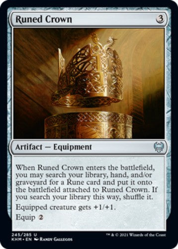 Runed Crown - Kaldheim - English - NM - MTG
