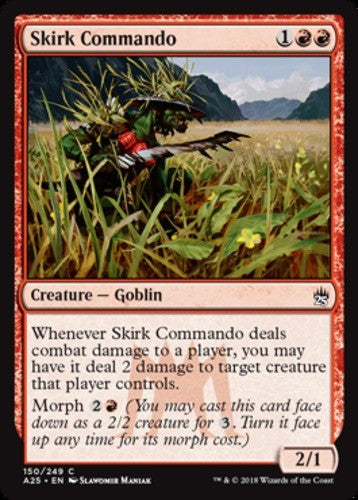 Skirk Commando - Masters 25 - English - NM - MTG