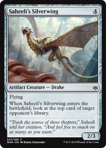 Saheeli's Silverwing - War Of The Spark - English - NM - MTG
