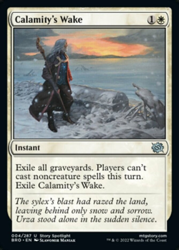 Calamity's Wake - The Brothers' War - English - NM - MTG