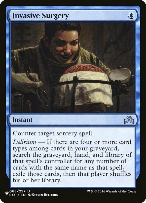 Invasive Surgery - The List - The List - English - NM - MTG