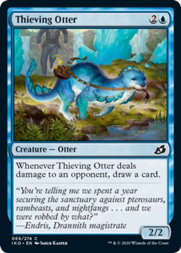 Thieving Otter - Ikoria: Lair of Behemoths - English - NM - MTG