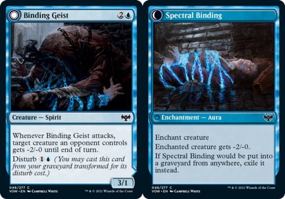 Binding Geist // Spectral Binding - Innistrad: Crimson Vow - English - NM - MTG