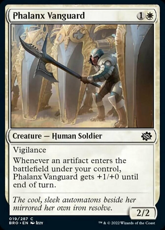 Phalanx Vanguard - The Brothers' War - English - NM - MTG