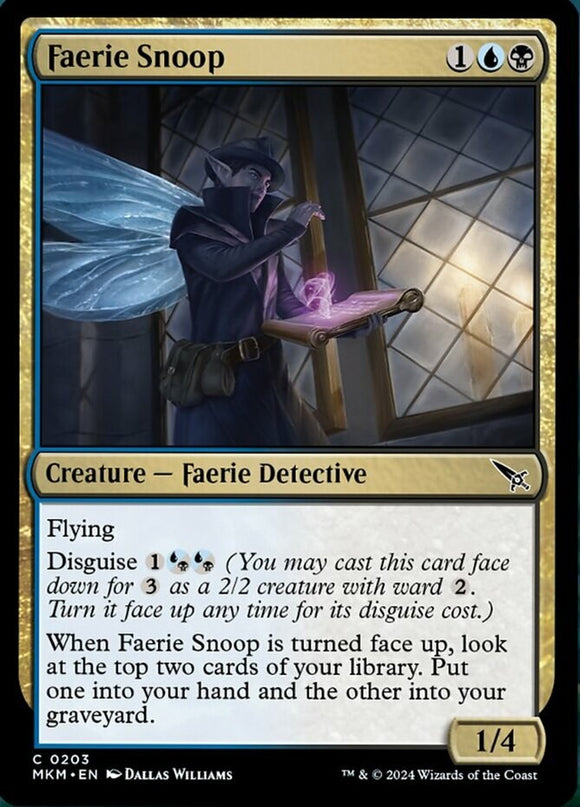 Faerie Snoop - Murders at Karlov Manor - English - NM - MTG