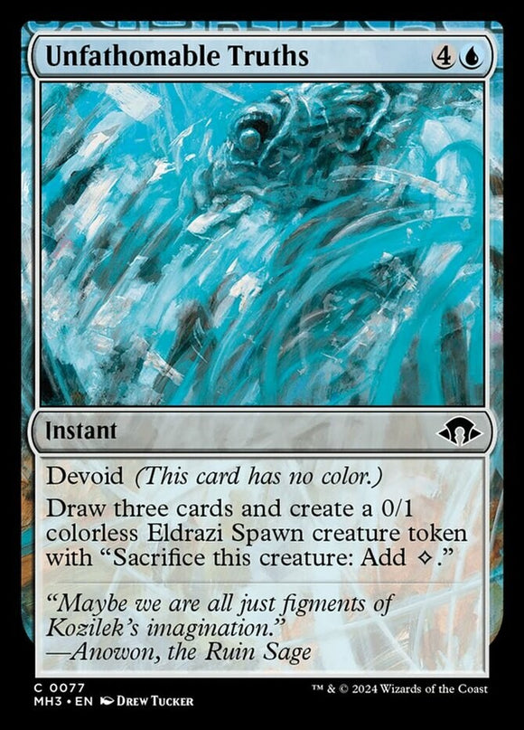 Unfathomable Truths - Modern Horizons 3 - English - NM - MTG