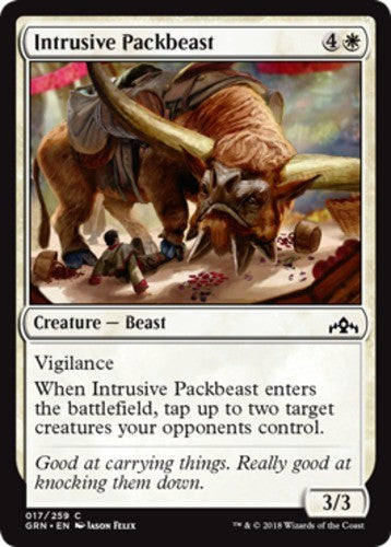 Intrusive Packbeast - Guilds of Ravnica - English - NM - MTG