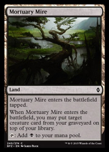 Mortuary Mire - Battle for Zendikar - English - NM - MTG