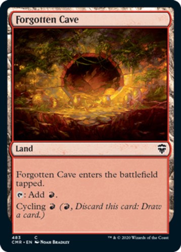 Forgotten Cave - Theme Deck Exclusive - Commander Legends - English - NM - MTG