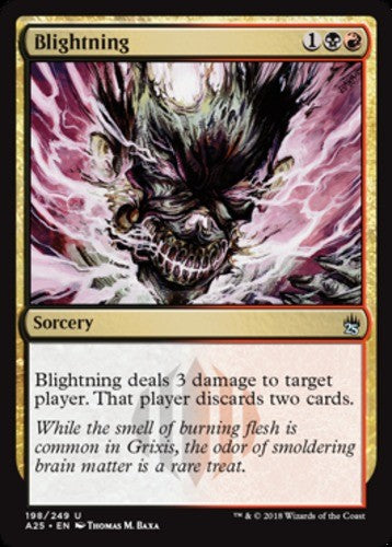 Blightning - Masters 25 - English - NM - MTG