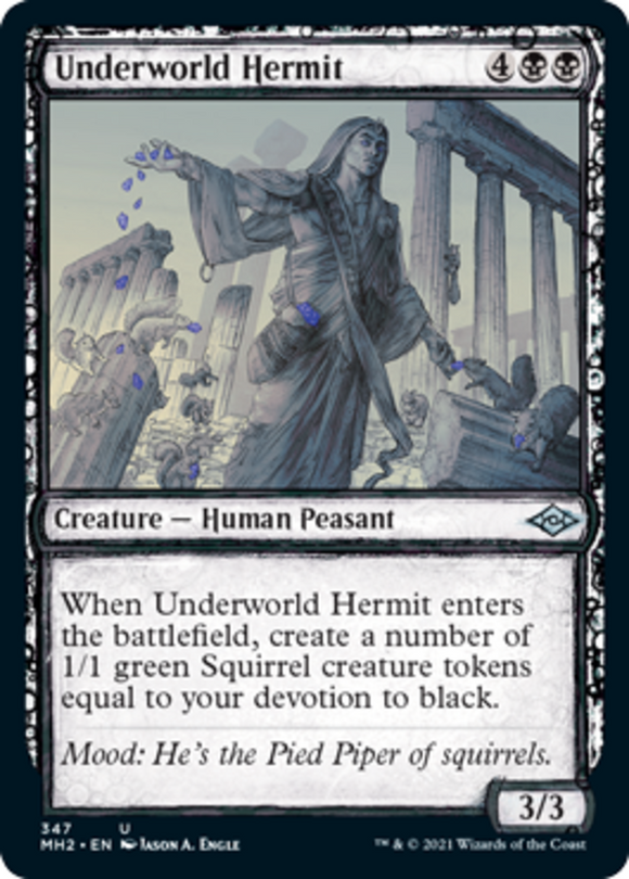 Underworld Hermit - Showcase - Modern Horizons 2 - English - NM - MTG