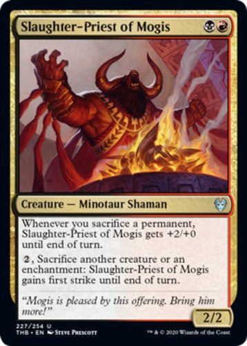 Slaughter-Priest of Mogis - Theros Beyond Death - English - NM - MTG