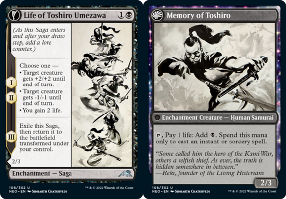 Life of Toshiro Umezawa // Memory of Toshiro - Kamigawa: Neon Dynasty - English