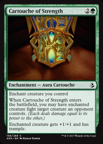 Cartouche of Strength - Amonkhet - English - NM - MTG