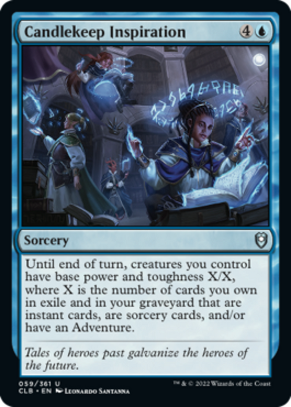 Candlekeep Inspiration - Battle for Baldur's Gate - English - NM - MTG