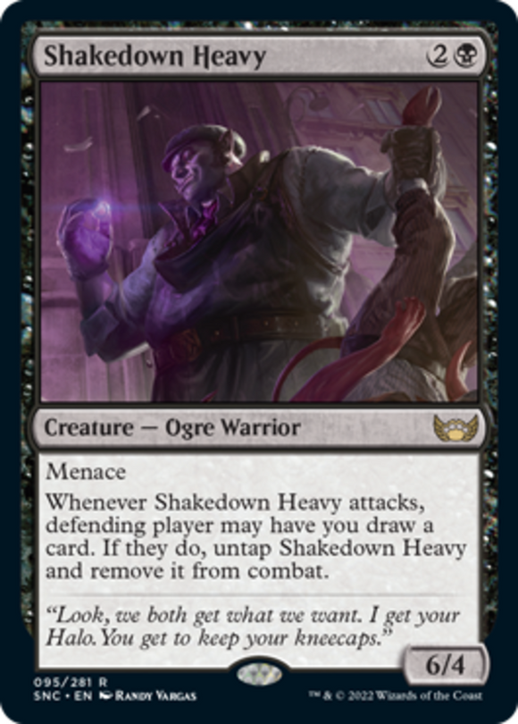 Shakedown Heavy - Streets of New Capenna - English - NM - MTG